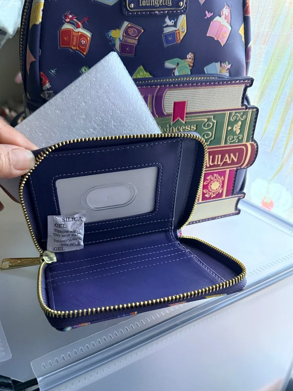 Loungefly Disney Princess Books Mini Backpack Set - Picture 3 of 8